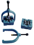 Vee Accepts 3/32-5" Dia -  Pair Ball Bearing V-Blocks - USA Tool & Supply