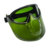 Capstone Shield - Shade 3 IR Lens - Green Frame - Goggle - USA Tool & Supply