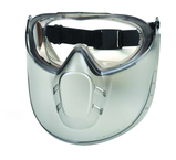 Capstone Shield - Clear Lens - Grey Frame - Goggle - USA Tool & Supply