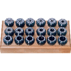 1024 ER40 15PC COLLET SET - Exact Industrial Supply