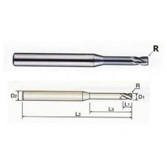 GMF21942 1/8 DIA .008R 4FL HP EM - USA Tool & Supply