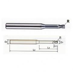 GMF21903 3/64 DIA .008R 4FL HP EM - USA Tool & Supply