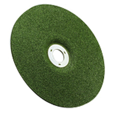 ‎3M Green Corps Cutting/Grinding Wheel T27 7″ × 1/8″ × 5/8-11 Internal 36 Grit - USA Tool & Supply