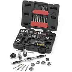 40PC MED RATCHETING TAP AND DIE DR - USA Tool & Supply