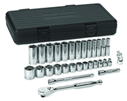 30PC 3/8" DR 6PT SAE STD AND DEEP - USA Tool & Supply