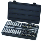 49PC 1/2" DRIVE 6 PT SKT SET - USA Tool & Supply