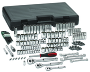 141PC 1/4" 3/8" AND 1/2" DR 6 AND - USA Tool & Supply