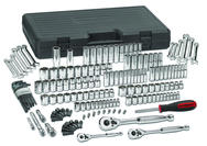 165PC 1/4" 3/8" AND 1/2" DR 6PT - USA Tool & Supply