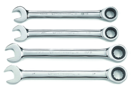 4PC COMBINATION RATCHETING WRENCH - USA Tool & Supply