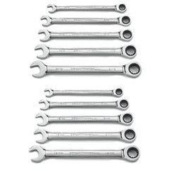 10PC COMBINATION RATCHETING WRENCH - USA Tool & Supply