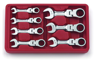 7PC STUBBY FLEX COMBINATION - USA Tool & Supply