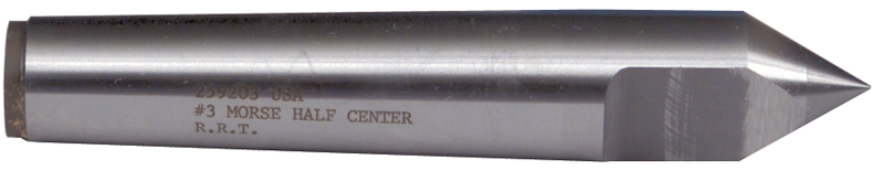 4MT Half Carbide Tipped - Dead Center - USA Tool & Supply