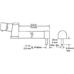 GROOVE BOTTOM PROBE