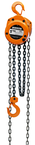 Portable Chain Hoist - #CF01020 2000 lb Rated Capacity; 20' Lift - USA Tool & Supply
