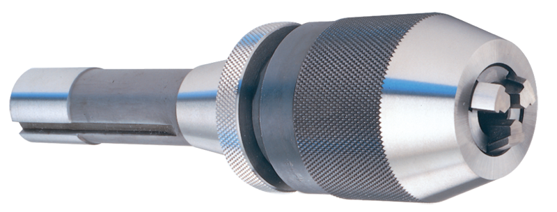 1/32 - 1/2'' Capacity - 3MT SH - Keyless Drill Chuck with Integral Shank - USA Tool & Supply