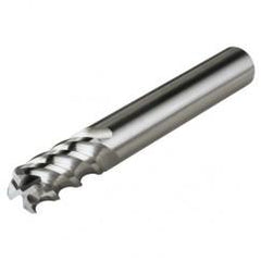 10mm Dia. - 80mm OAL - AlTiN - 45°-HardMill - .5mm Corner Radius- End Mill - 4 FL - USA Tool & Supply