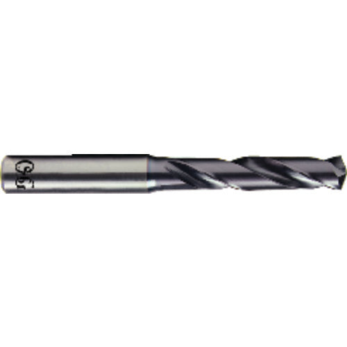 8.2 mm Dia. x #26 Shank × 47 mm Flute Length × 89 mm OAL, 3xD, TiAlN, 2xD Flute, Coolant Thru, H6 Solid Carbide Drill - Exact Industrial Supply