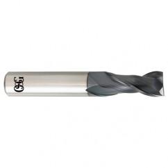 7/32 x 1/4 x 5/8 x 2-1/2 2Fl Carbide Square OSG HY-PRO® CARB End Mill-TiALN - USA Tool & Supply
