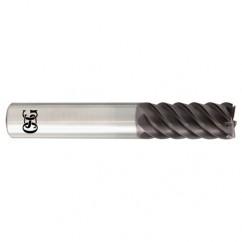 7/8 x 7/8 x 7/8 x 7/8 6Fl  Square Carbide End Mill - TiALN - USA Tool & Supply