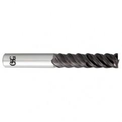 1/4 x 1/4 x 1-1/8 x 3 4Fl  Square Carbide End Mill - TiALN - USA Tool & Supply