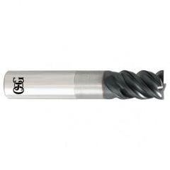 1 x 1 x 1-1/2 x 4 5Fl  C/R Carbide End Mill - TiALN - USA Tool & Supply