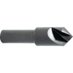 3/8″ Cutting Dia. 1/4″Shank Dia, 1 Flute, 120 Degrees, HSS Countersink Series/List #1752 - USA Tool & Supply