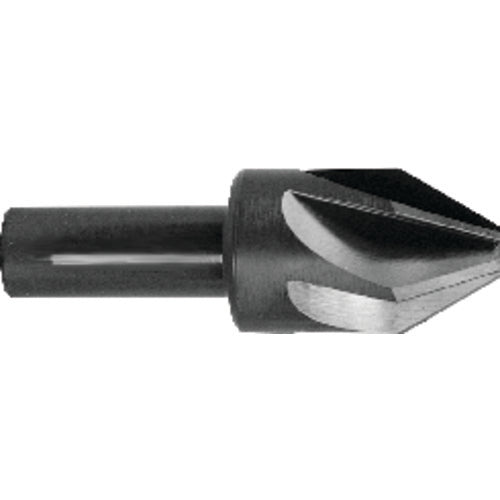 ‎1/2″ Size-1/4″SH Dia, 82° 6 Flute CNC Countersink - USA Tool & Supply