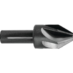 ‎1/2″ Size-1/4″SH Dia, 120° 6 Flute CNC Countersink - USA Tool & Supply
