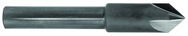 1/2" Size-1/2" Shank; 90° HSS-4 Flute Machine Countersink - USA Tool & Supply