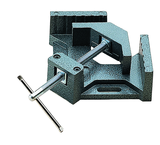 AC-324, 90 Degree Angle Clamp, 4" Throat, 2-3/4" Miter Capacity, 1-3/8" Jaw Height, 2-1/4" Jaw Length - USA Tool & Supply