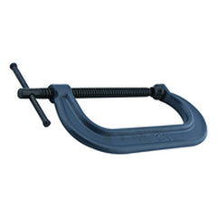 802 Series Drop-Forged C-Clamp–1 13/16″ Throat Depth–2″ Maximum Opening - USA Tool & Supply