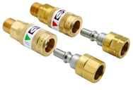 26-QCT OSHA-Compliant Oxygen-Fuel Gas Quick Connectors For Torches - USA Tool & Supply