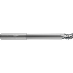 ‎3 Flute - Corner Radius - 35 Degree Helix - 0.1875″ (3/16) Cutter DIA × 0.1875″ (3/16) Shank DIA × 0.0100″ Radius × 0.2188″ (7/32) LOC × 3.0000″ (3) OAL × 1.1250″ (1-1/8) Reach - Uncoated