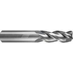 ‎3 Flute - Corner Radius - 40 Degree Helix - 0.3125″ (5/16) Cutter DIA × 0.3125″ (5/16) Shank DIA × 0.0100″ Radius × 1.0000″ (1) LOC × 3.0000″ (3) OAL  - Uncoated