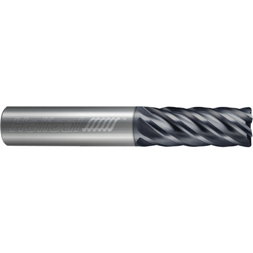 ‎6 Flute - Corner Radius - 0.2500″ (1/4) Cutter DIA × 0.2500″ (1/4) Shank DIA × 0.0100″ Radius × 0.5000″ (1/2) LOC × 2.5000″ (2-1/2) OAL  - APLUS Coated