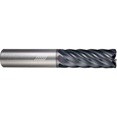 ‎7 FL - Corner Radius - 0.6250″ (5/8) Cutter DIA × 0.6250″ (5/8) Shank DIA × 0.0600″ Radius × 2.1250″ (2-1/8) LOC × 4.0000″ (4) OAL  - APLUS Coated