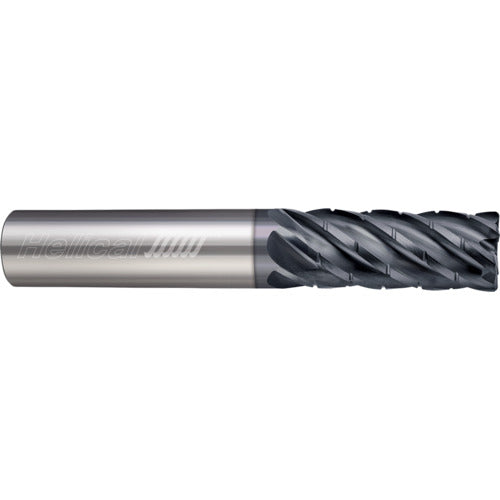 ‎6 Flute - Corner Radius - 0.1875″ (3/16) Cutter DIA × 0.1875″ (3/16) Shank DIA × 0.0100″ Radius × 0.5625″ (9/16) LOC × 2.5000″ (2-1/2) OAL  - APLUS Coated