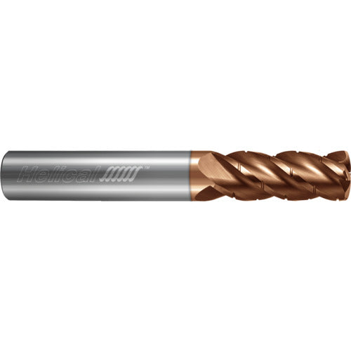 ‎4 Flute - Feed Mill - 0.2500″ (1/4) Cutter DIA × 0.2500″ (1/4) Shank DIA × 0.3750″ (3/8) LOC × 2.0000″ (2) OAL  - TPLUS Coated