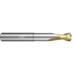 ‎2 Flute - Feed Mill - 0.1250″ (1/8) Cutter DIA × 0.2500″ (1/4) Shank DIA × 0.1250″ (1/8) LOC × 2.5000″ (2-1/2) OAL × 1.0000″ (1) Reach - ZPLUS Coated