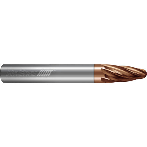 ‎6 Flute - Oval - 0.7500″ (3/4) Cutter DIA × 0.7500″ (3/4) Shank DIA × 6.0000″ (6) Major Radius × 0.1875″ (3/16) Tip Radius × 1.6519″ LOC × 4.0000″ (4) OAL  - TPLUS Coated