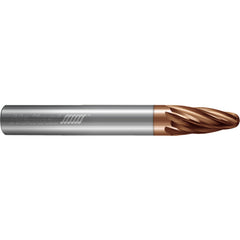 ‎6 Flute - Oval - 0.7500″ (3/4) Cutter DIA × 0.7500″ (3/4) Shank DIA × 6.0000″ (6) Major Radius × 0.1875″ (3/16) Tip Radius × 1.6519″ LOC × 4.0000″ (4) OAL  - TPLUS Coated