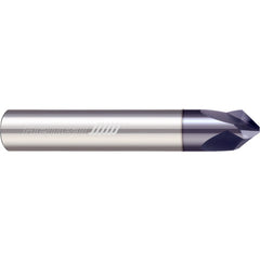 ‎0.1875″ (3/16) Shank DIA × 100 Degree Included Angle - 3 Helical FL - APLUS Coated