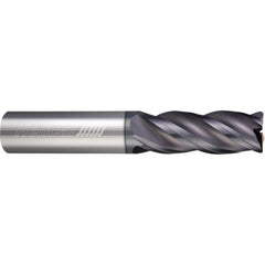 ‎4 Flute - Corner Radius - 0.3125″ (5/16) Cutter DIA × 0.3125″ (5/16) Shank DIA × 0.0600″ Radius × 1.0000″ (1) LOC × 2.5000″ (2-1/2) OAL  - APLUS Coated