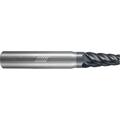 ‎5 Flute - Square - 0.2500″ (1/4) Cutter DIA × 0.5000″ (1/2) Shank DIA × 1.2500″ (1-1/4) LOC × 3.0000″ (3) OAL × 1.5000″ (1-1/2) Reach - APLUS Coated