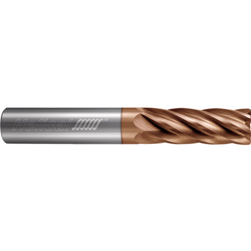 ‎6 Flute - Corner Radius - 0.2500″ (1/4) Cutter DIA × 0.2500″ (1/4) Shank DIA × 0.0100″ Radius × 1.0000″ (1) LOC × 3.0000″ (3) OAL  - TPLUS Coated