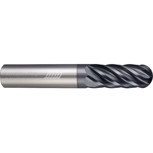 ‎6 Flute - Ball - 0.2500″ (1/4) Cutter DIA × 0.2500″ (1/4) Shank DIA × 0.1250″ (1/8) Radius × 0.5000″ (1/2) LOC × 2.5000″ (2-1/2) OAL  - APLUS Coated