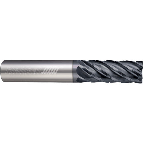 ‎6 Flute - Corner Radius - 0.2500″ (1/4) Cutter DIA × 0.2500″ (1/4) Shank DIA × 0.0100″ Radius × 0.5000″ (1/2) LOC × 2.5000″ (2-1/2) OAL  - APLUS Coated