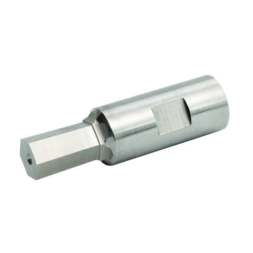 Hexagonal Rotary / Punch Broach - .315″ Shank Size - 0.051″ Size - Exact Industrial Supply