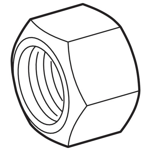 LN301 LOCKNUT/300DA/01 STYLE/HEX - USA Tool & Supply