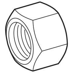 LN201 LOCKNUT/200DA/01 STYLE/HEX - USA Tool & Supply